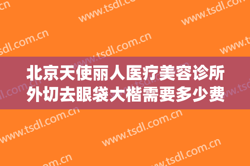北京天使丽人医疗美容诊所外切去眼袋大楷需要多少费用?怎么样?(北京医院美容科去眼袋手术费)