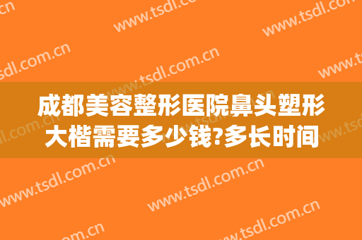 成都美容整形医院鼻头塑形大楷需要多少钱?多长时间恢复?(鼻子做整形大概多少钱)