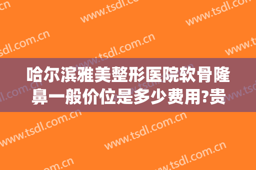 哈尔滨雅美整形医院软骨隆鼻一般价位是多少费用?贵不贵?(软骨隆鼻多少钱)