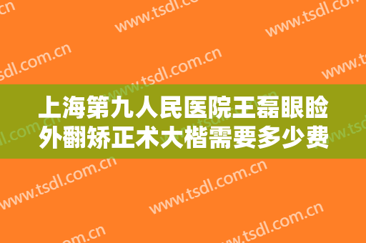 上海第九人民医院王磊眼睑外翻矫正术大楷需要多少费用?效果怎么样?
