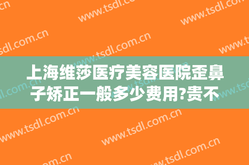 上海维莎医疗美容医院歪鼻子矫正一般多少费用?贵不贵?(三甲医院鼻子矫正多少钱)