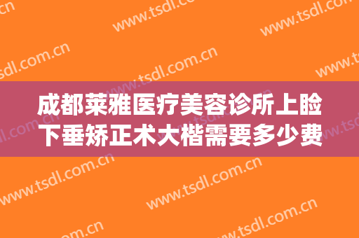 成都莱雅医疗美容诊所上睑下垂矫正术大楷需要多少费用?贵不贵?(成都做上睑下垂比较好的医院)