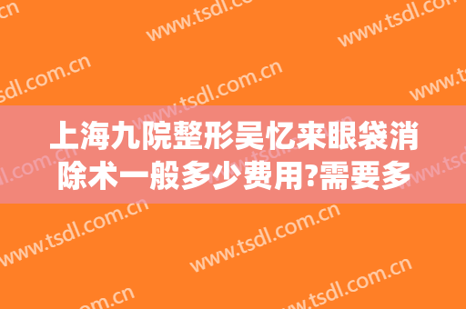 上海九院整形吴忆来眼袋消除术一般多少费用?需要多久恢复?(上海九院眼袋切除术需要多少钱)