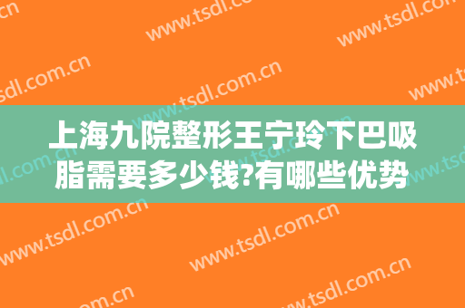 上海九院整形王宁玲下巴吸脂需要多少钱?有哪些优势?(上海第九人民医院面部吸脂价格)