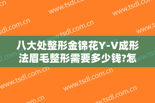 八大处整形金锦花Y-V成形法眉毛整形需要多少钱?怎么样?