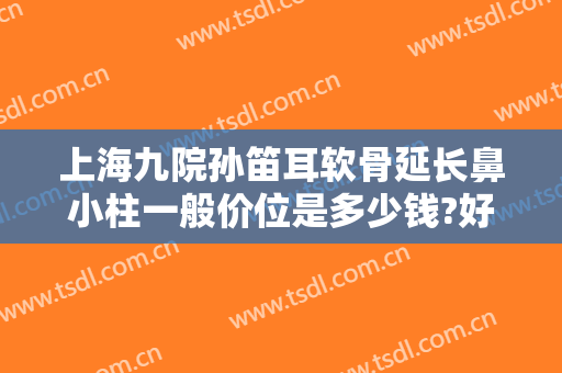 上海九院孙笛耳软骨延长鼻小柱一般价位是多少钱?好不好?