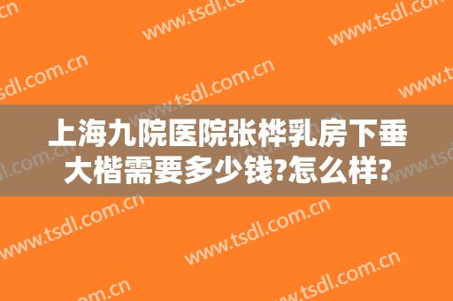 上海九院医院张桦乳房下垂大楷需要多少钱?怎么样?
