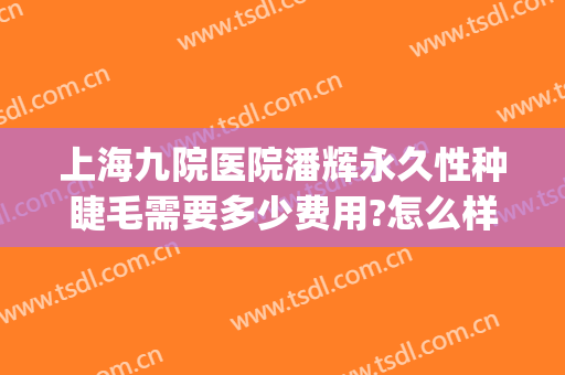 上海九院医院潘辉永久性种睫毛需要多少费用?怎么样?(上海九院种植睫毛多少钱)