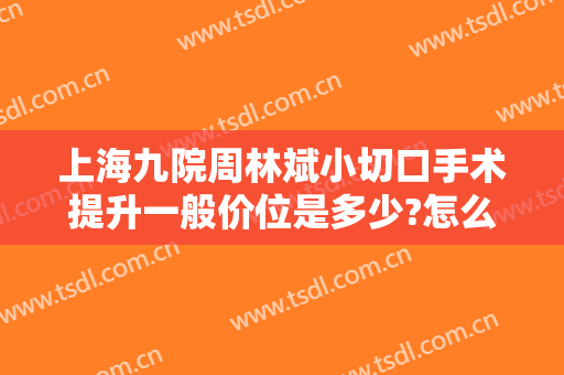 上海九院周林斌小切口手术提升一般价位是多少?怎么样?