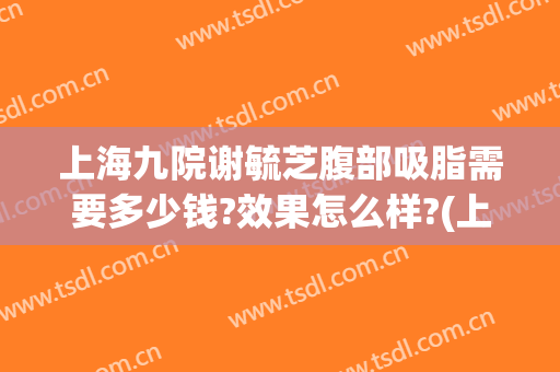 上海九院谢毓芝腹部吸脂需要多少钱?效果怎么样?(上海九院吸脂手术价格)