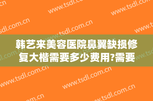 韩艺来美容医院鼻翼缺损修复大楷需要多少费用?需要多久恢复?(鼻子做不好医院修复要钱吗)
