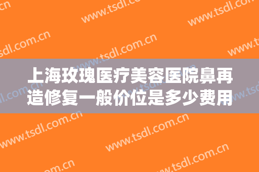 上海玫瑰医疗美容医院鼻再造修复一般价位是多少费用?靠谱吗?(上海隆鼻修复手术多少钱)
