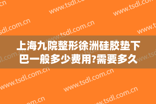 上海九院整形徐洲硅胶垫下巴一般多少费用?需要多久恢复?(九院垫下巴价格)