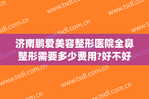 济南鹏爱美容整形医院全鼻整形需要多少费用?好不好?(济南整鼻子大概多少钱)