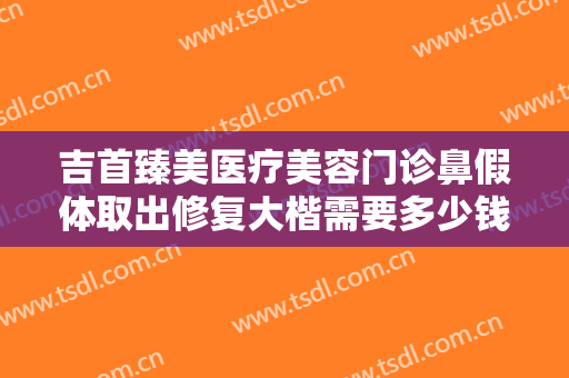 吉首臻美医疗美容门诊鼻假体取出修复大楷需要多少钱?贵不贵?