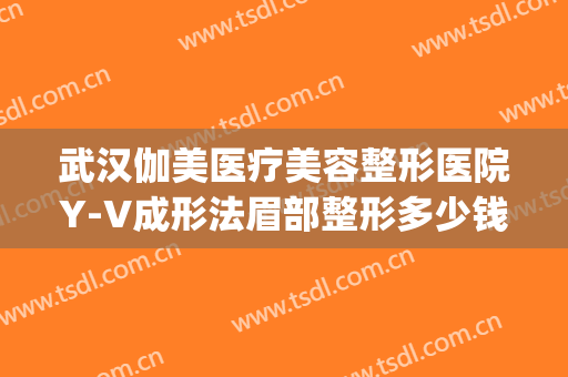 武汉伽美医疗美容整形医院Y-V成形法眉部整形多少钱?靠谱吗?(武汉医疗整形美容医院)