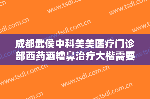 成都武侯中科美美医疗门诊部西药酒糟鼻治疗大楷需要多少钱?有哪些优势?
