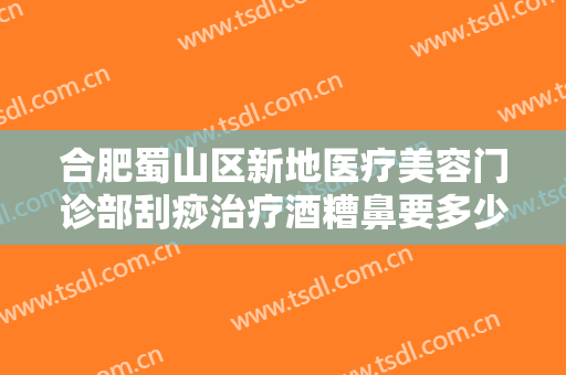 合肥蜀山区新地医疗美容门诊部刮痧治疗酒糟鼻要多少钱?贵不贵?