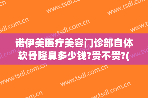 诺伊美医疗美容门诊部自体软骨隆鼻多少钱?贵不贵?(注射软骨隆鼻多少钱)
