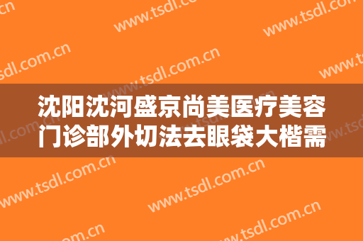 沈阳沈河盛京尚美医疗美容门诊部外切法去眼袋大楷需要多少费用?需要多久恢复?