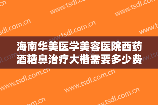 海南华美医学美容医院西药酒糟鼻治疗大楷需要多少费用?多长时间恢复?