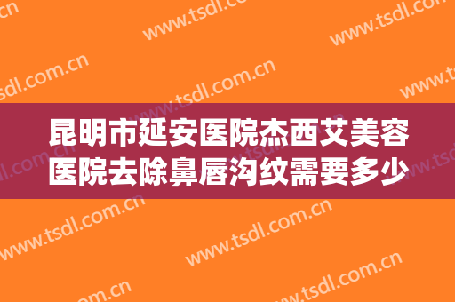 昆明市延安医院杰西艾美容医院去除鼻唇沟纹需要多少钱?贵不贵?(昆明延安医美整形)