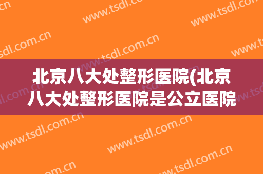北京八大处整形医院(北京八大处整形医院是公立医院吗)
