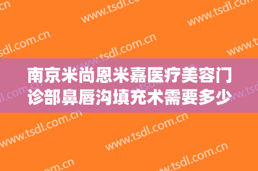 南京米尚恩米嘉医疗美容门诊部鼻唇沟填充术需要多少钱?可靠吗?(南京米尚恩整形可靠吗)
