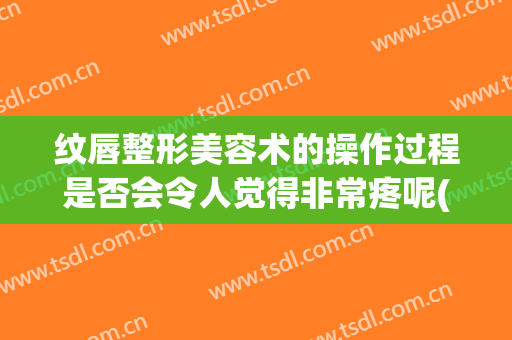 纹唇整形美容术的操作过程是否会令人觉得非常疼呢(纹唇是怎样的过程)