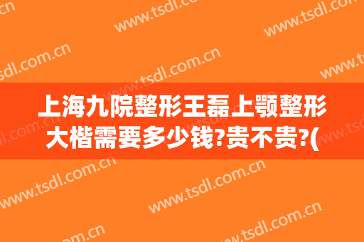 上海九院整形王磊上颚整形大楷需要多少钱?贵不贵?(上海九院下颌整形谁最好)