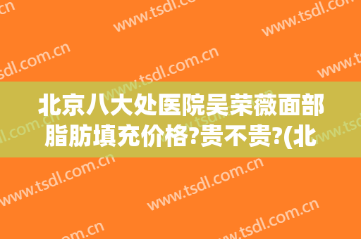 北京八大处医院吴荣薇面部脂肪填充价格?贵不贵?(北京八大处面部吸脂多少钱)
