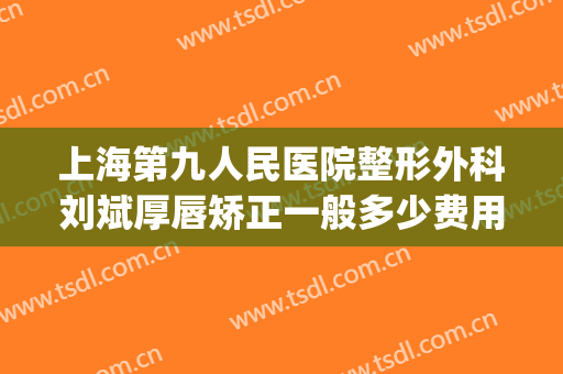 上海第九人民医院整形外科刘斌厚唇矫正一般多少费用?贵不贵?(厚唇矫正术多少钱)