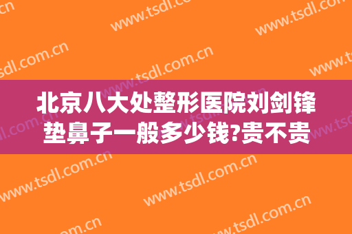 北京八大处整形医院刘剑锋垫鼻子一般多少钱?贵不贵?(北京八大处整鼻子大概多少钱)