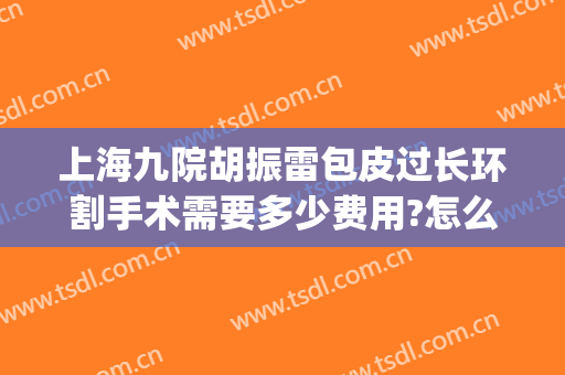 上海九院胡振雷包皮过长环割手术需要多少费用?怎么样?(上海九院拉皮手术费用多少)