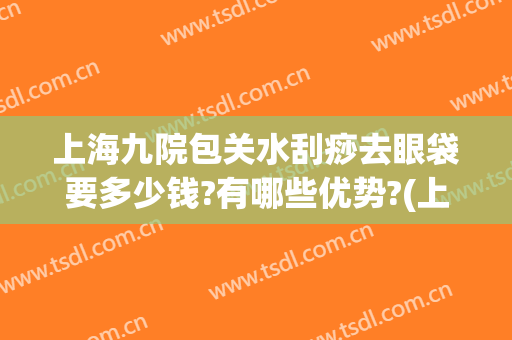 上海九院包关水刮痧去眼袋要多少钱?有哪些优势?(上海九院祛眼袋)