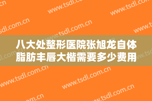 八大处整形医院张旭龙自体脂肪丰唇大楷需要多少费用?怎么样?