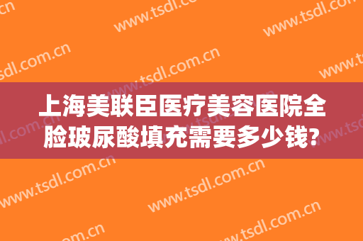 上海美联臣医疗美容医院全脸玻尿酸填充需要多少钱?有哪些优势?(玻尿酸填全脸效果好吗)