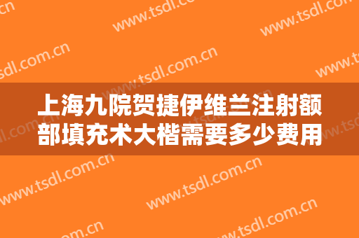 上海九院贺捷伊维兰注射额部填充术大楷需要多少费用?怎么样?