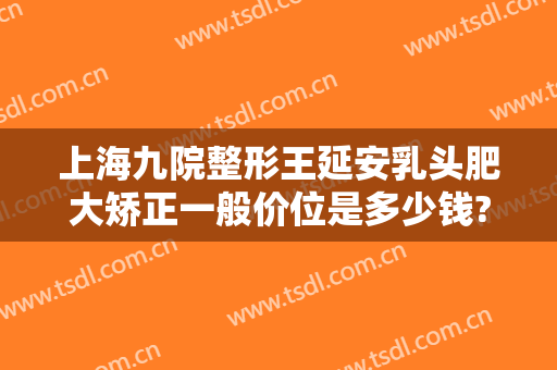上海九院整形王延安乳头肥大矫正一般价位是多少钱?有哪些优势?