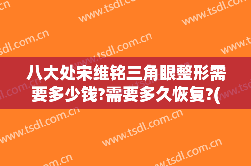 八大处宋维铭三角眼整形需要多少钱?需要多久恢复?(八大处宋维铭做双眼皮怎么样)