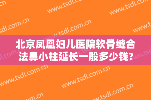 北京凤凰妇儿医院软骨缝合法鼻小柱延长一般多少钱?好不好?