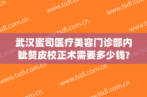武汉蜜司医疗美容门诊部内眦赘皮校正术需要多少钱?可靠吗?(武汉蜜司整形医院)