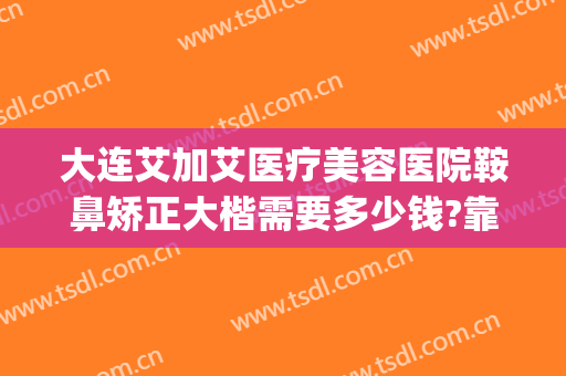 大连艾加艾医疗美容医院鞍鼻矫正大楷需要多少钱?靠谱吗?(大连艾加艾整形医院)