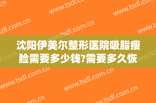 沈阳伊美尔整形医院吸脂瘦脸需要多少钱?需要多久恢复?(沈阳哪里做面部吸脂手术好)