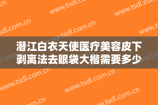 潜江白衣天使医疗美容皮下剥离法去眼袋大楷需要多少费用?怎么样?