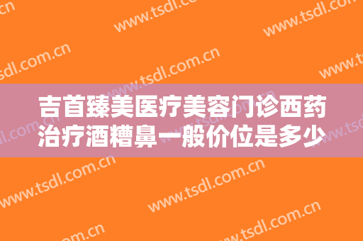吉首臻美医疗美容门诊西药治疗酒糟鼻一般价位是多少钱?贵不贵?