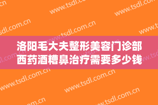 洛阳毛大夫整形美容门诊部西药酒糟鼻治疗需要多少钱?效果怎么样?(酒糟鼻治疗要花多少钱)