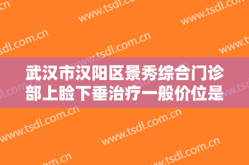 武汉市汉阳区景秀综合门诊部上睑下垂治疗一般价位是多少钱?怎么样?