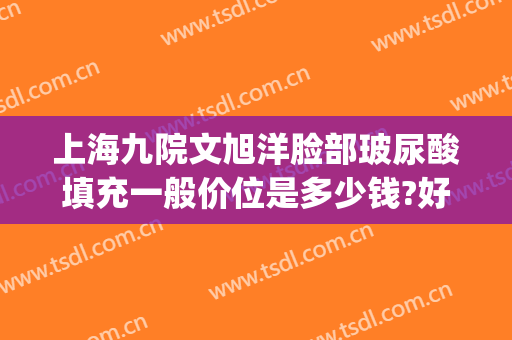 上海九院文旭洋脸部玻尿酸填充一般价位是多少钱?好不好?(上海九院打玻尿酸多少钱)