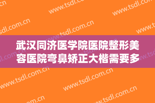 武汉同济医学院医院整形美容医院弯鼻矫正大楷需要多少钱?靠谱吗?(做鼻子武汉最好的整形的医院)